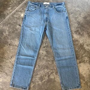 Hollister Men's Light Blue Straight Jeans